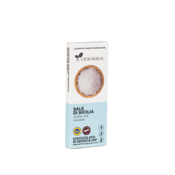 Cioccolato di Modico sale di Sicilia