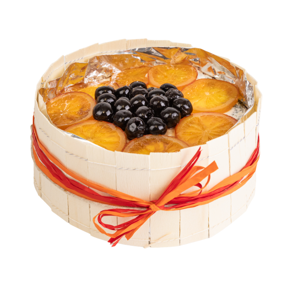 Erborinato al cucchiaio con arance e amarene